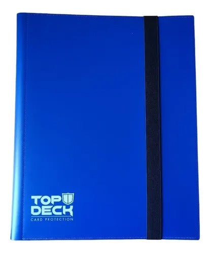Carpeta Azul para 480 cartas- Top Deck