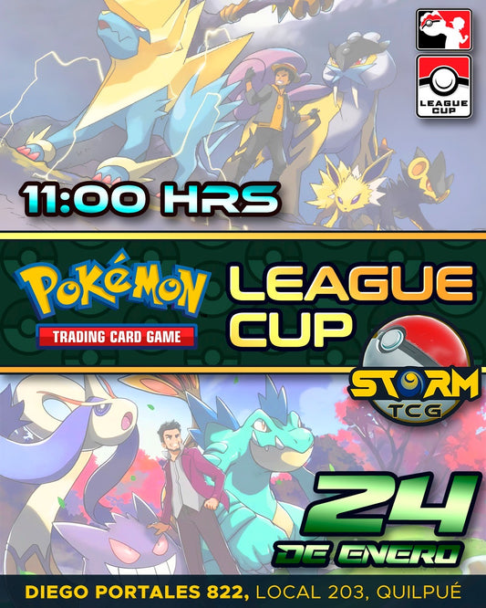 League Cup- 24 de enero - POKÉMON