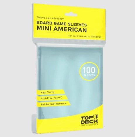 Protector Juego de Mesa  - Protectores MINI AMERICAN 41x63mm