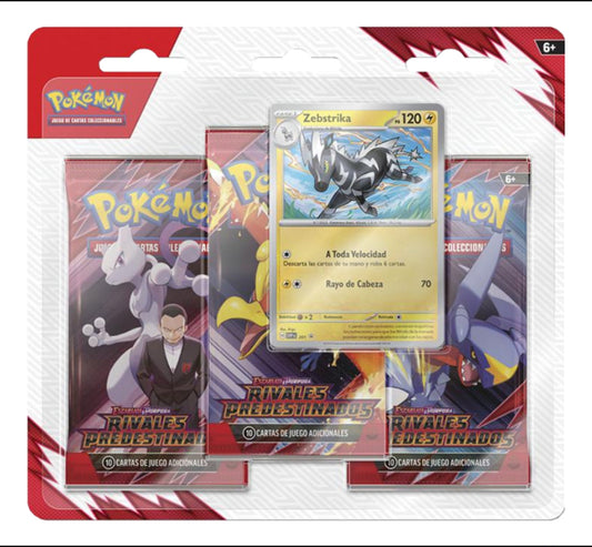 POKÉMON TCG- Blister Rivales Predestinados