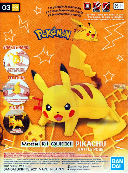 Model Kit Pikachu - Battle Pose