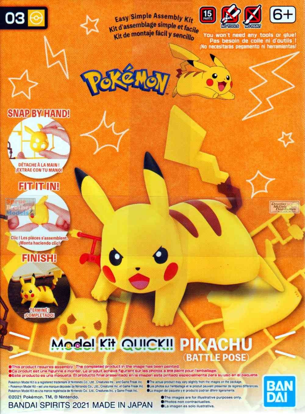 Model Kit Pikachu - Battle Pose