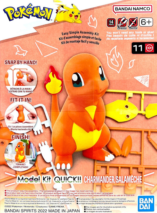 Model Kit Charmander - Figura Armable - Pokémon